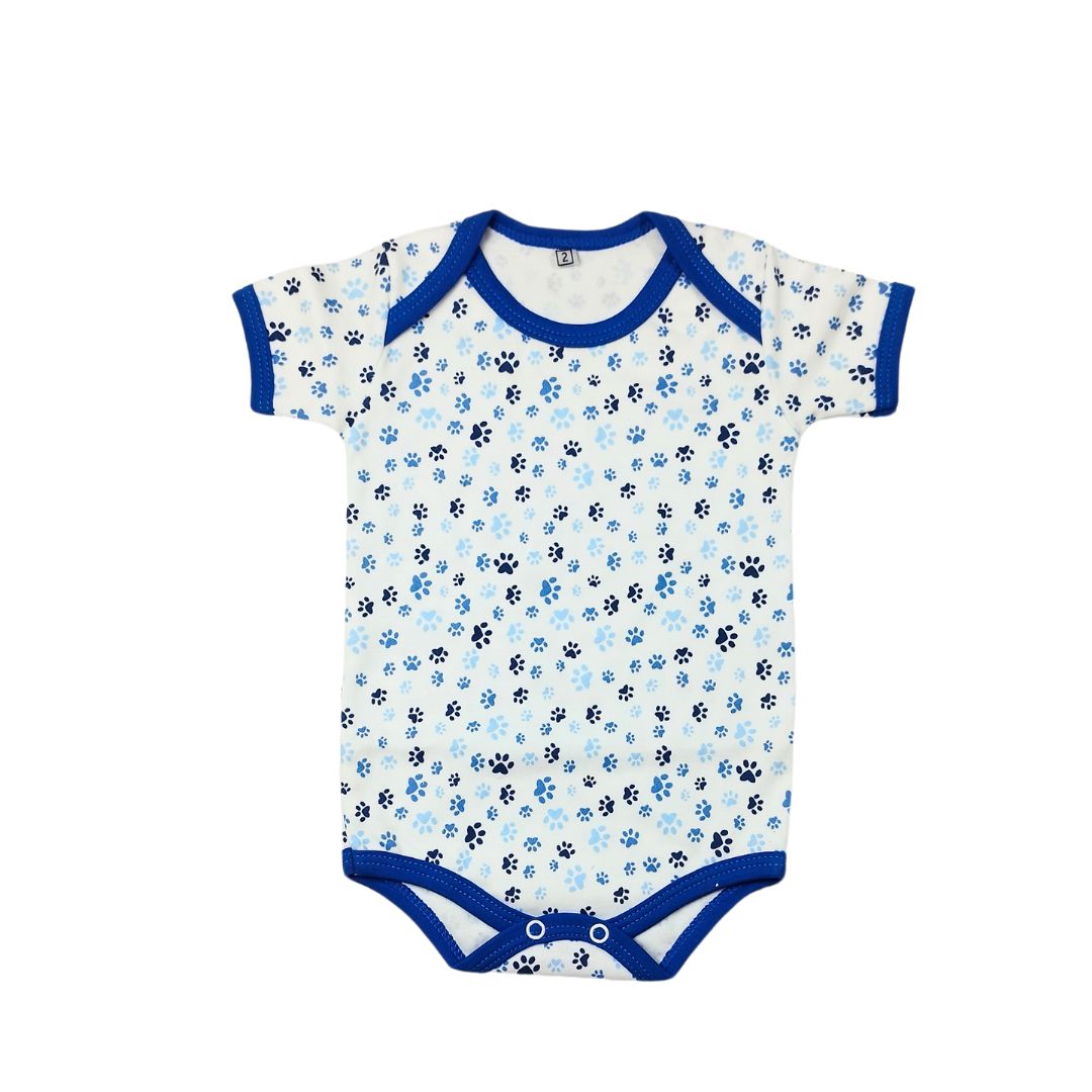 Conjunto verano bebé niño dog azúl