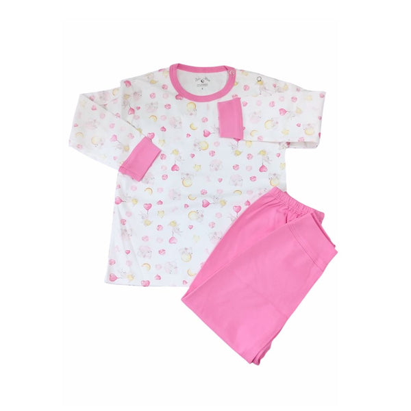 Pijama bebé niña estampado globos