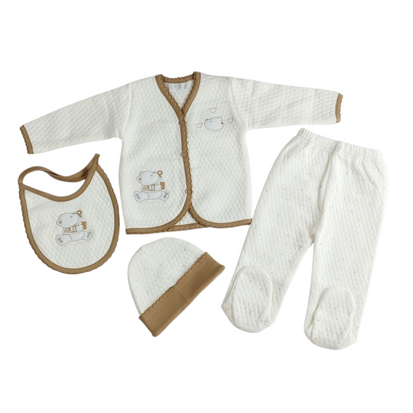 Ajuar de bebé jacquard niño