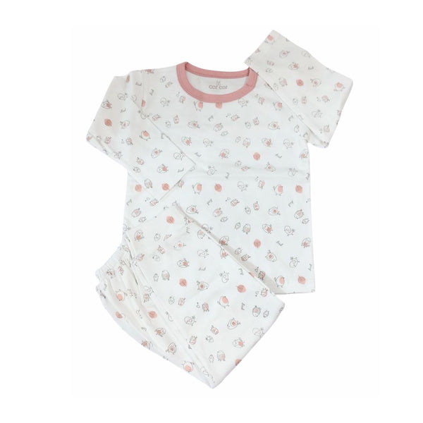 Pijama bebé niña estampado birds