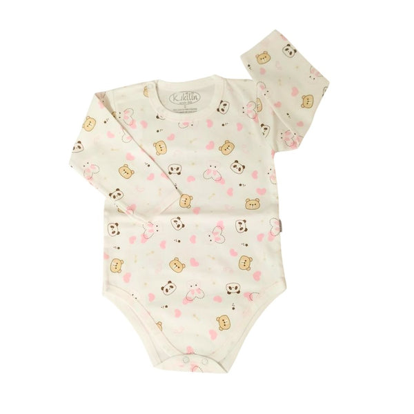 Body niña estampado panda