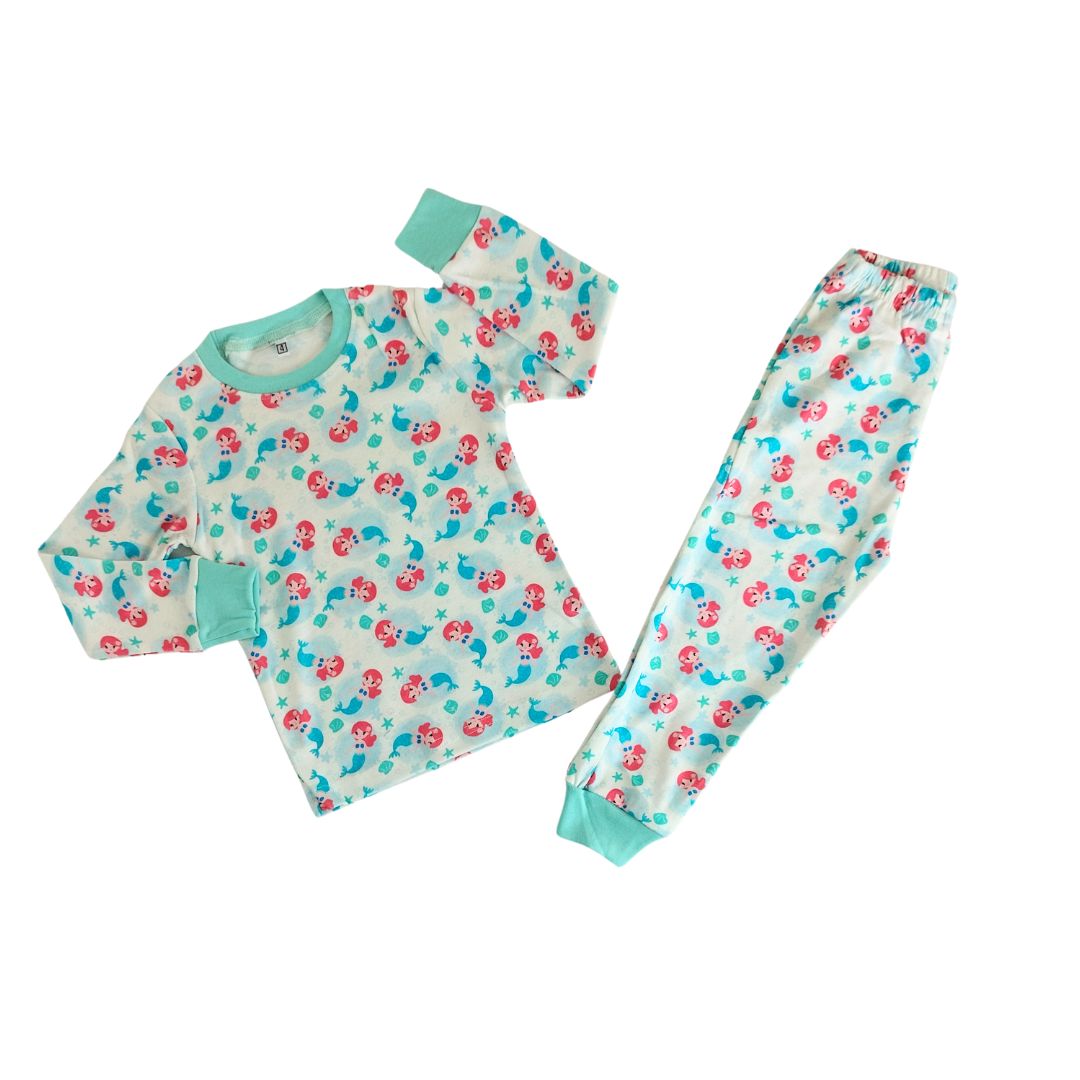 PIJAMA NIÑA BABY SIRENA ALGODON PERUANO - Main Image