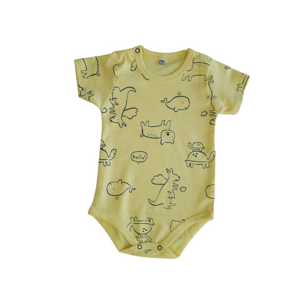 Body bebé unisex amarillo