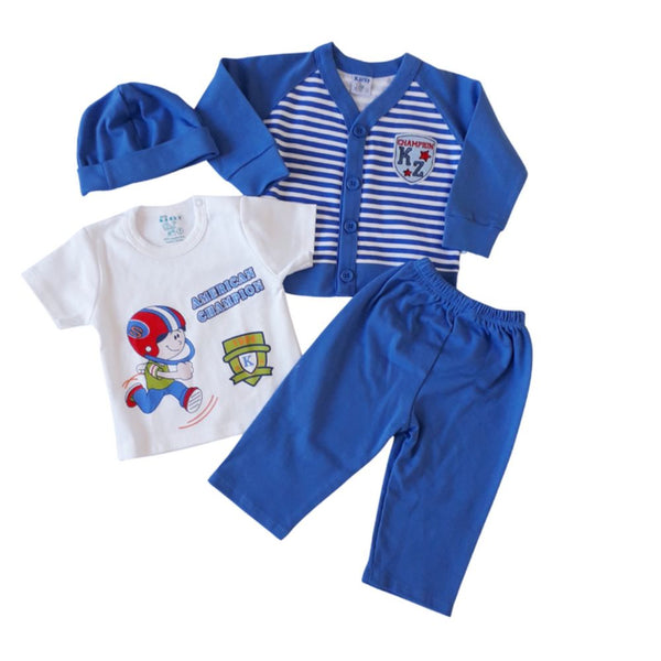 Conjunto bebé niño algodón