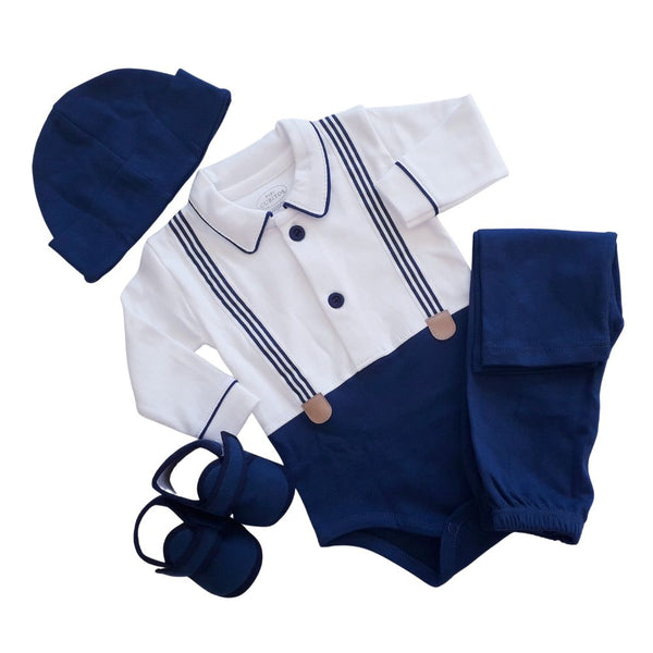 Conjunto bebé niño algodón